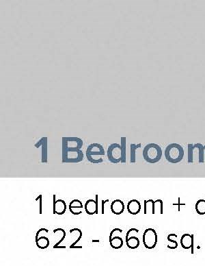 1 Bedroom A + Den